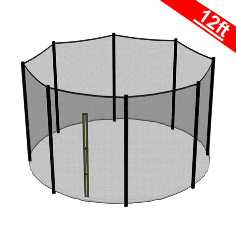 ft trampoline replacement safety net enclosure surround