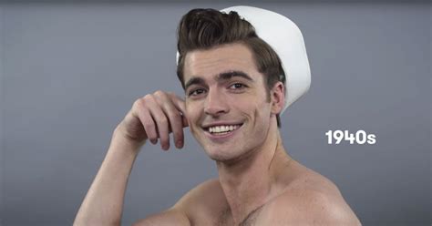 100 years of mens grooming video