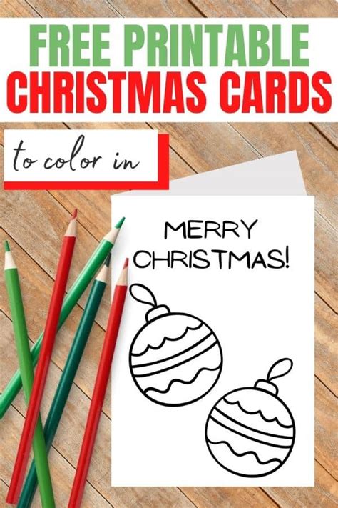 printable christmas cards  color parties  personal