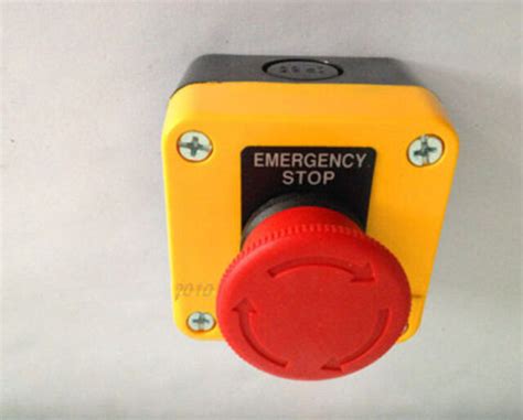 New Emergency Stop Push Button 660v Switch Nib Ebay