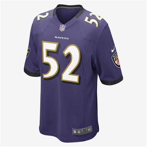 nfl baltimore ravens ray lewis mens football home game jersey nikecom