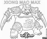 Invizimals Mao Stampare Xiong Colorear Kleurplaten Kleurplaat Tablero Disegnicolorare sketch template