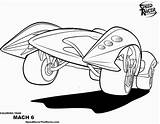 Racer Speed Coloring Popular sketch template