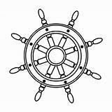 Wheel Ship Drawing Drawings Outline Getdrawings sketch template