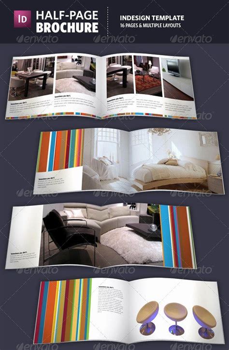 page brochure template elegant  page brochure indesign