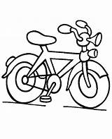 Coloring Bike Kids Little Topcoloringpages Print Child Easy Sheet sketch template