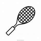Raqueta Raquete Racchetta Racket Ultracoloringpages Badminton sketch template