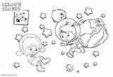 Coloring Pages Closet Kids Playing Chloe Printable sketch template