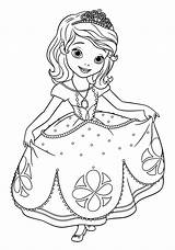 Sofia Princesse Princesas Princesita Gratuit Ecosia Niños Telecharger sketch template