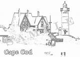 Cape Cod Template sketch template
