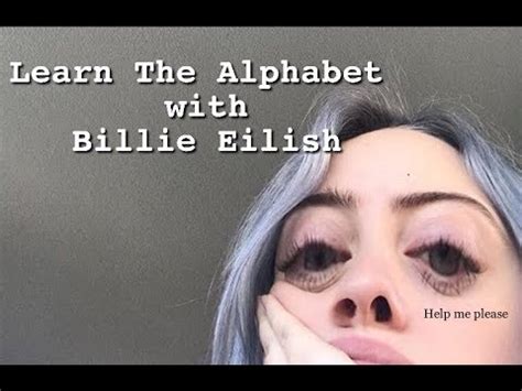 learn  alphabet  billie eilish youtube