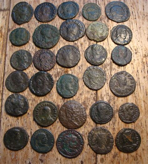 romeinse keizerrijk  bronzen romeinse munten catawiki