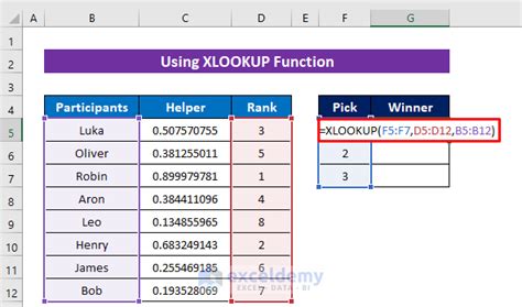 how to randomly select from a list in excel 5 methods