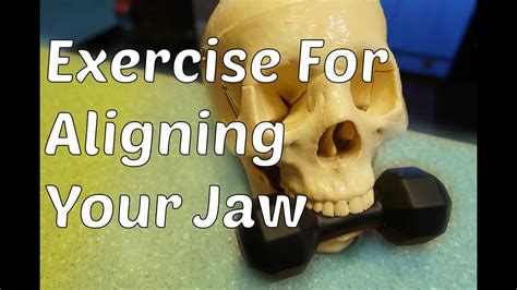 Stop Jaw Clicking Popping Tmj With This Exercise Fix With Jaw