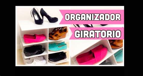 manualidades arma tu propio organizador de zapatos video