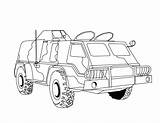 Coloring Army Pages Truck Printable Military Duty Call Hummer Kids Vehicles Gmc Pickup Mack Tank Jeep Ops Color Ambulance Print sketch template