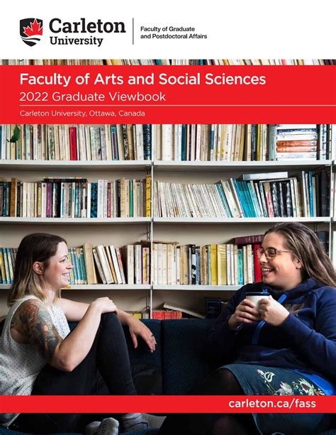 carleton university graduate viewbook 2022 faculty of arts and social