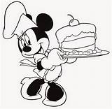 Minnie Mouse Birthday Coloring Pages Color Happy Sheet sketch template