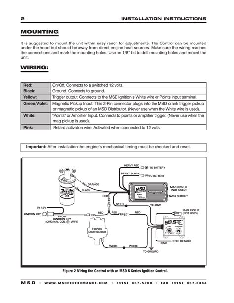 msd  wiring diagram wiring diagram pictures