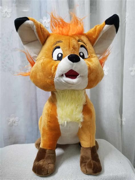 Disney The Fox And The Hound Tod Todd And Copper Stuffed Plush Doll Toy