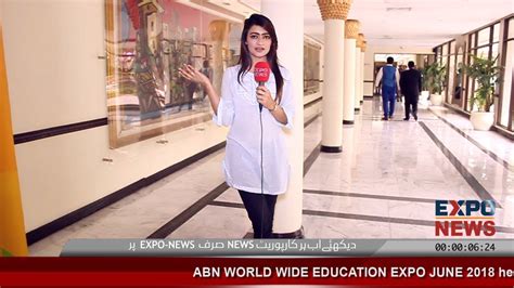 abn overseas education pakistan abn ynn news lahore pakistan news studio designed  expo