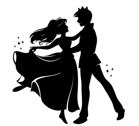 Silhouette Princess Royalty Free Dancing Beauty Png Download 924