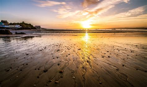 picture sea sand beach seashore water sunset sun
