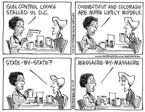 editorial cartoon what s next for gun control the boston globe