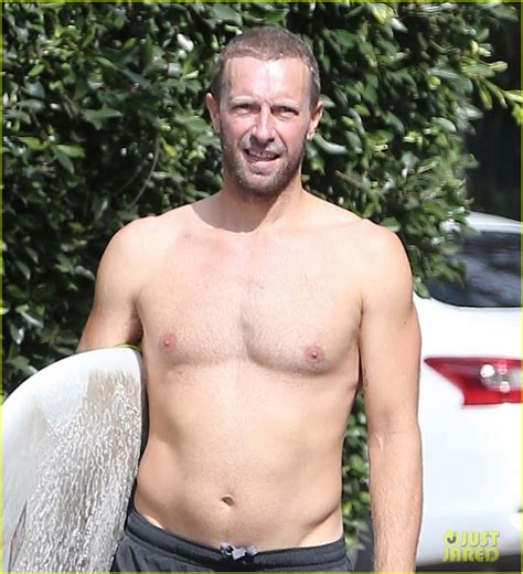 Chris Martin Goes Shirtless While Surfing In Malibu Photo 4161485