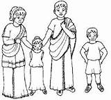 Romans Romanos Niños Imperio Antigua Loudlyeccentric Ana sketch template