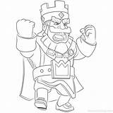 Royale Clash Goblin Lumberjack Xcolorings sketch template