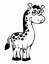 Jerapah Mewarnai Giraffe Lucu Kartun Binatang Hewan Kumpulan Murid Sketsa Gajah Clipartpanda Coloringhome Terlengkap Monyet Infobaru Karikatur Warna Lehernya Sangan sketch template