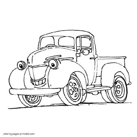 pickup truck coloring printables coloring pages printablecom