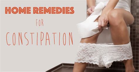 causes and home remedies for constipation