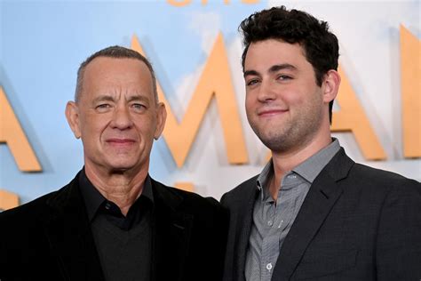 Tom Hanks Son Truman Makes Movie Debut As His Fathers Younger Self