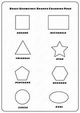 Geometric Basic Rectangle Coloringoo sketch template