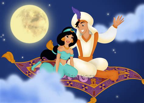 aladdin and jasmine background image for phone cartoons wallpapers