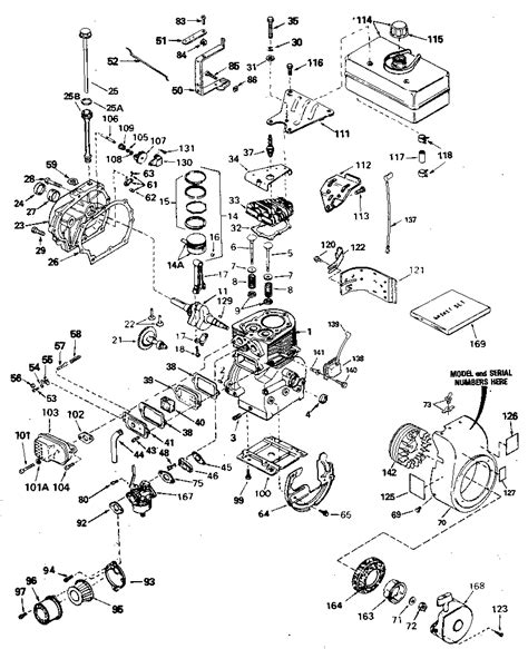 tecumseh gas engine parts model hr sears partsdirect