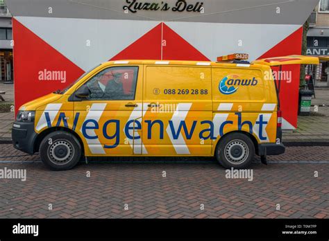 wegenwacht company  work amsterdam  netherlands  stock photo alamy