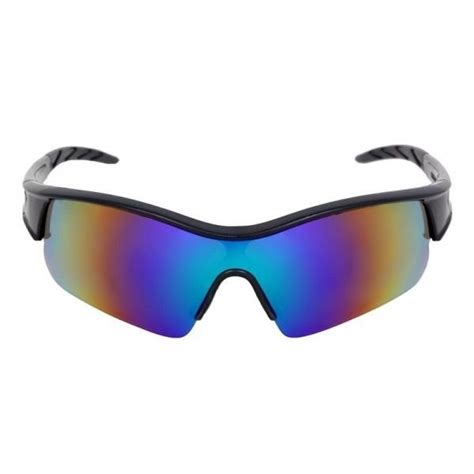x hunter brand semi rimless flash mirror green lens sports sunglasses