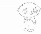 Stewie Griffin Coloring Pages Gangster Ability Printable Popular Template Coloringhome sketch template