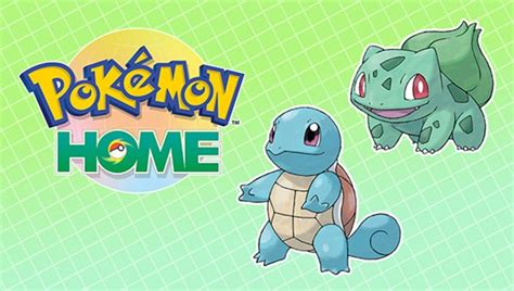 pokemon home update adds  features  special bulbasaur squirtle distribution nintendo life