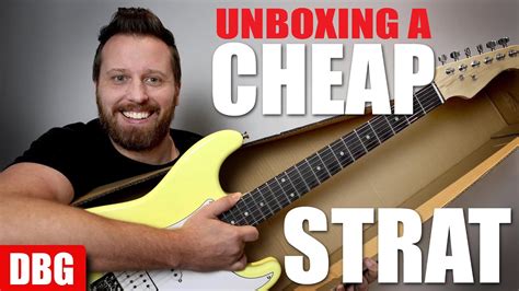 unboxing  super cheap donner guitarbut   worth buying youtube