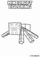Minecraft Coloring Pages Games Printable Kids Spider Pdf Fan Print Color Also Clipart Books Drawings Drawing Apps Activities Might Library sketch template