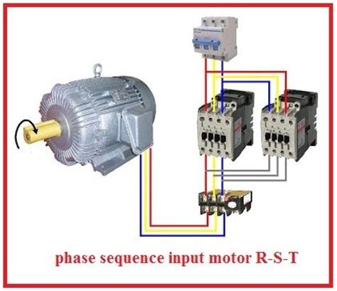 volt  phase motor wiring diagram  reverse  phase motor wiring diagram