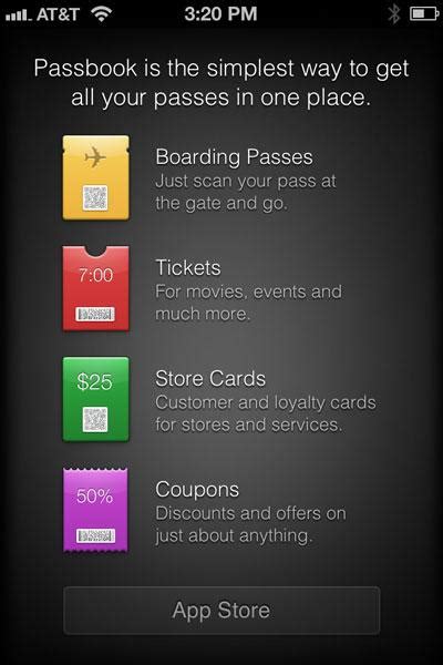 list  passbook supported apps appears  ios  app store appleinsider