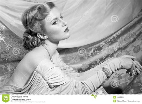 40s Style Pin Up Shot Royalty Free Stock Images Image