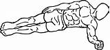 Plank Drawing Side Exercise Back Lower Getdrawings Routine Minute Seven Need Strengthen Lateral Exercises Gym Little sketch template