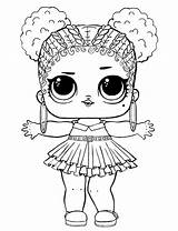 Lol Coloring Pages Doll Queen Purple Valentines Dolls Printable Sheets Colouring Kids Unicorn Drawing Rocks Lil Baby Barbie Tsgos Cute sketch template