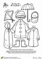 Vetements Pluie Vetement Maternelle Vêtements Dessiner Jeux Garcon Accessoires Séquentielles Cire Educatif Aubry Severine sketch template
